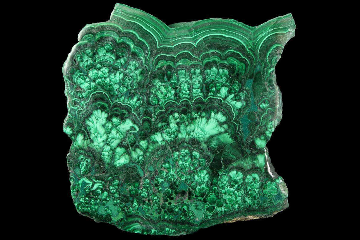 Polished Malachite Slabs ($150 per kg)